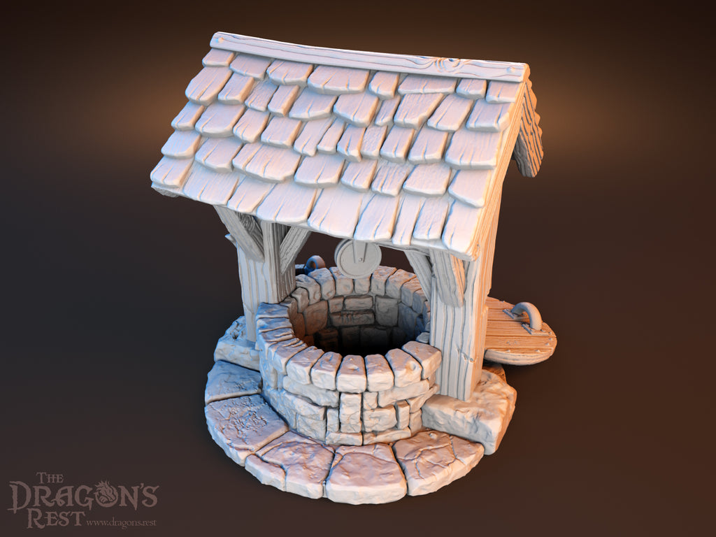 3D Printable Water Well – The Dragon's Rest