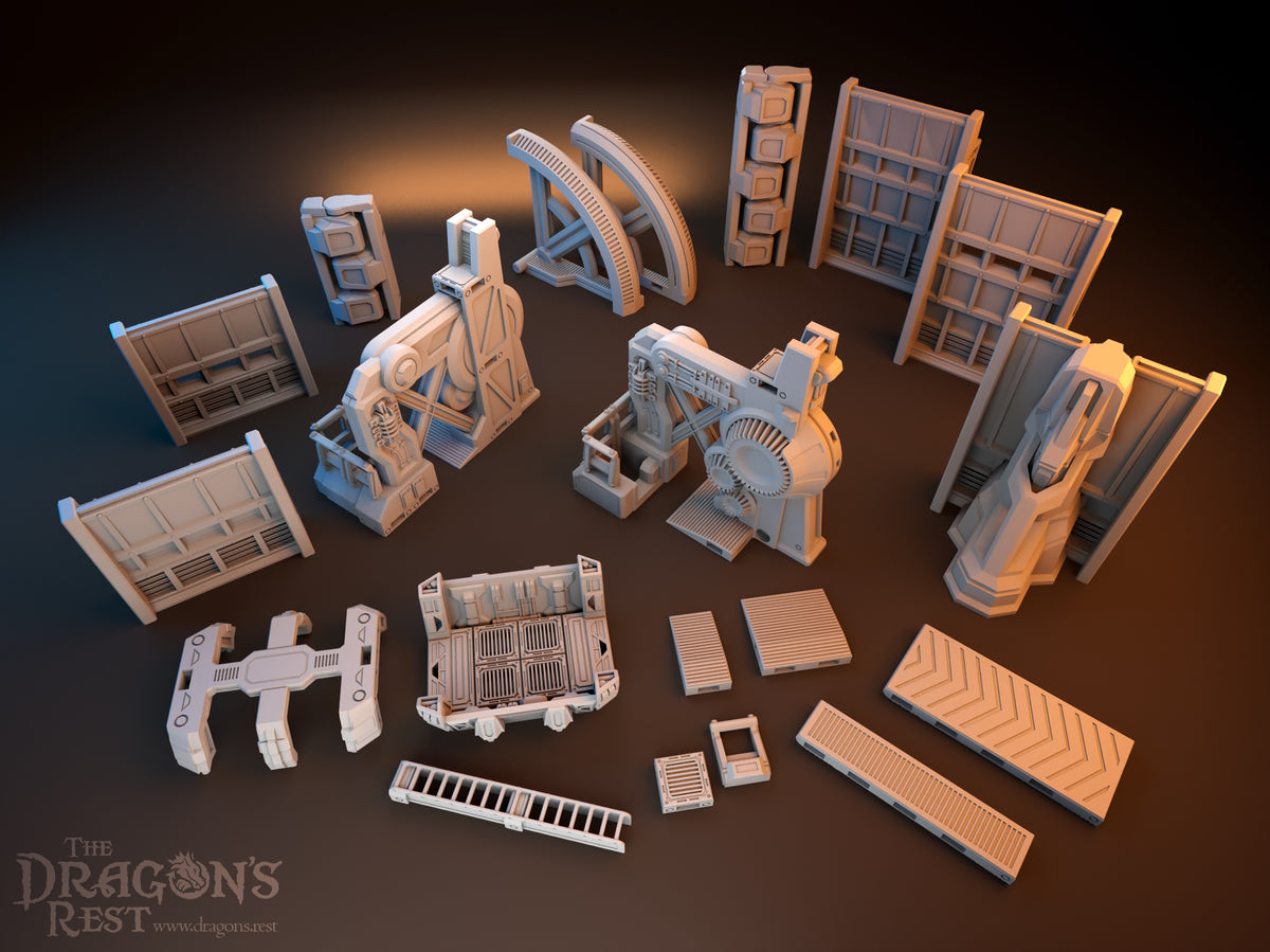 Outpost: Origins - Defence Gate & Walls