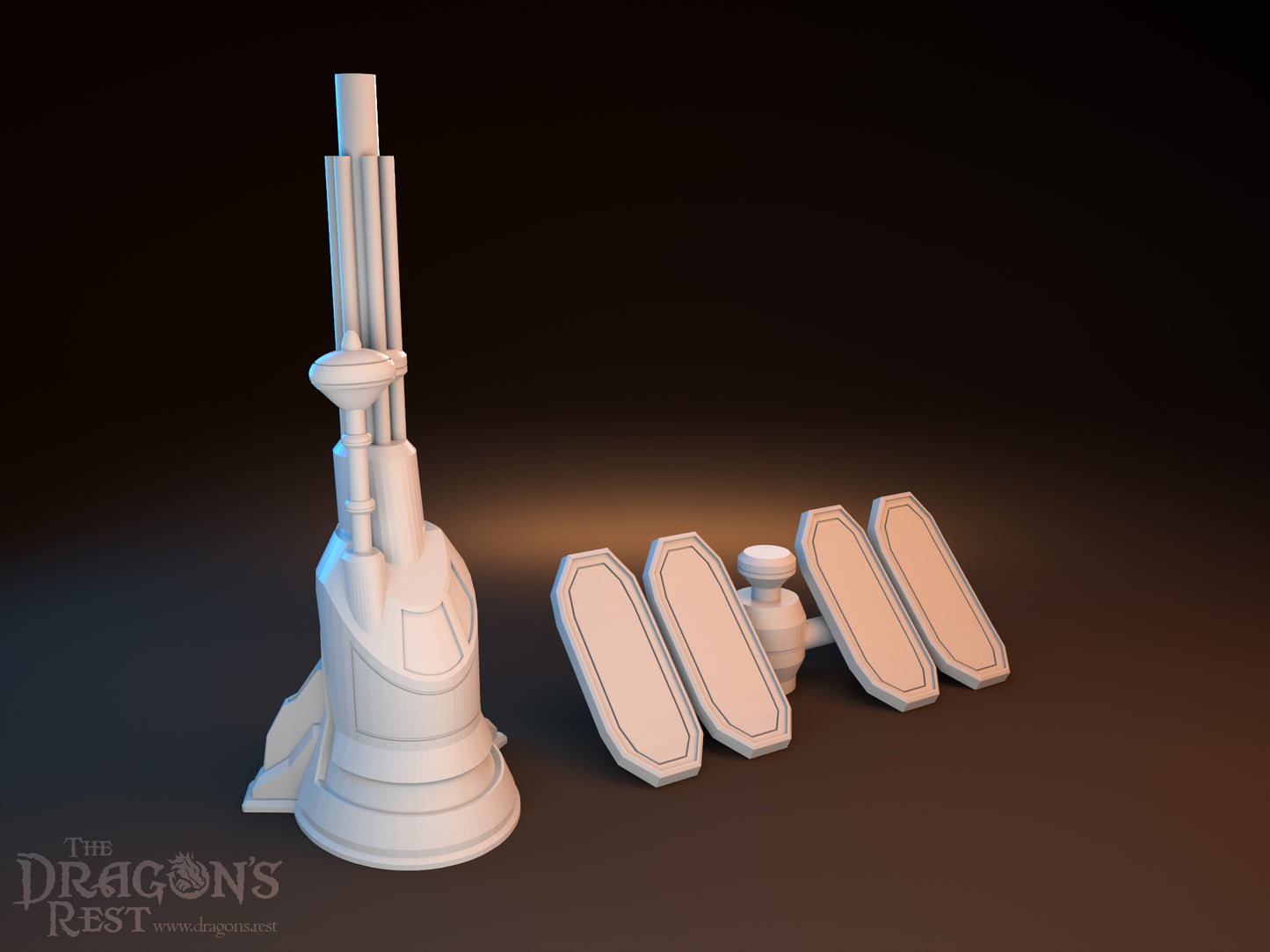 Sci-Fi Scatter - Comms Tower