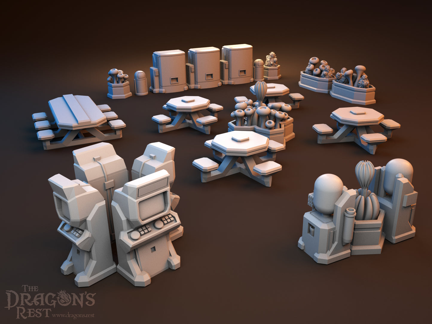 Sci-Fi Scatter - Canteen Items