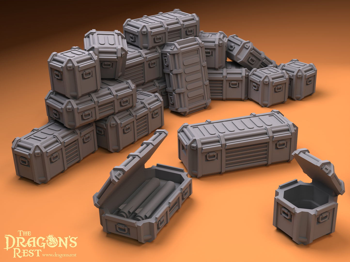Sci-Fi Scatter - Containers