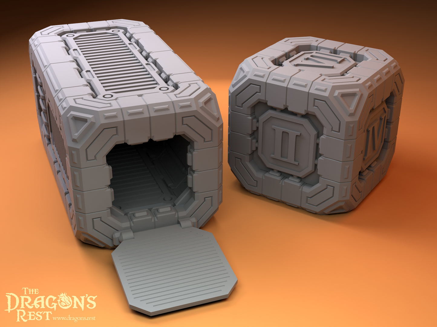 Sci-Fi Scatter - Containers