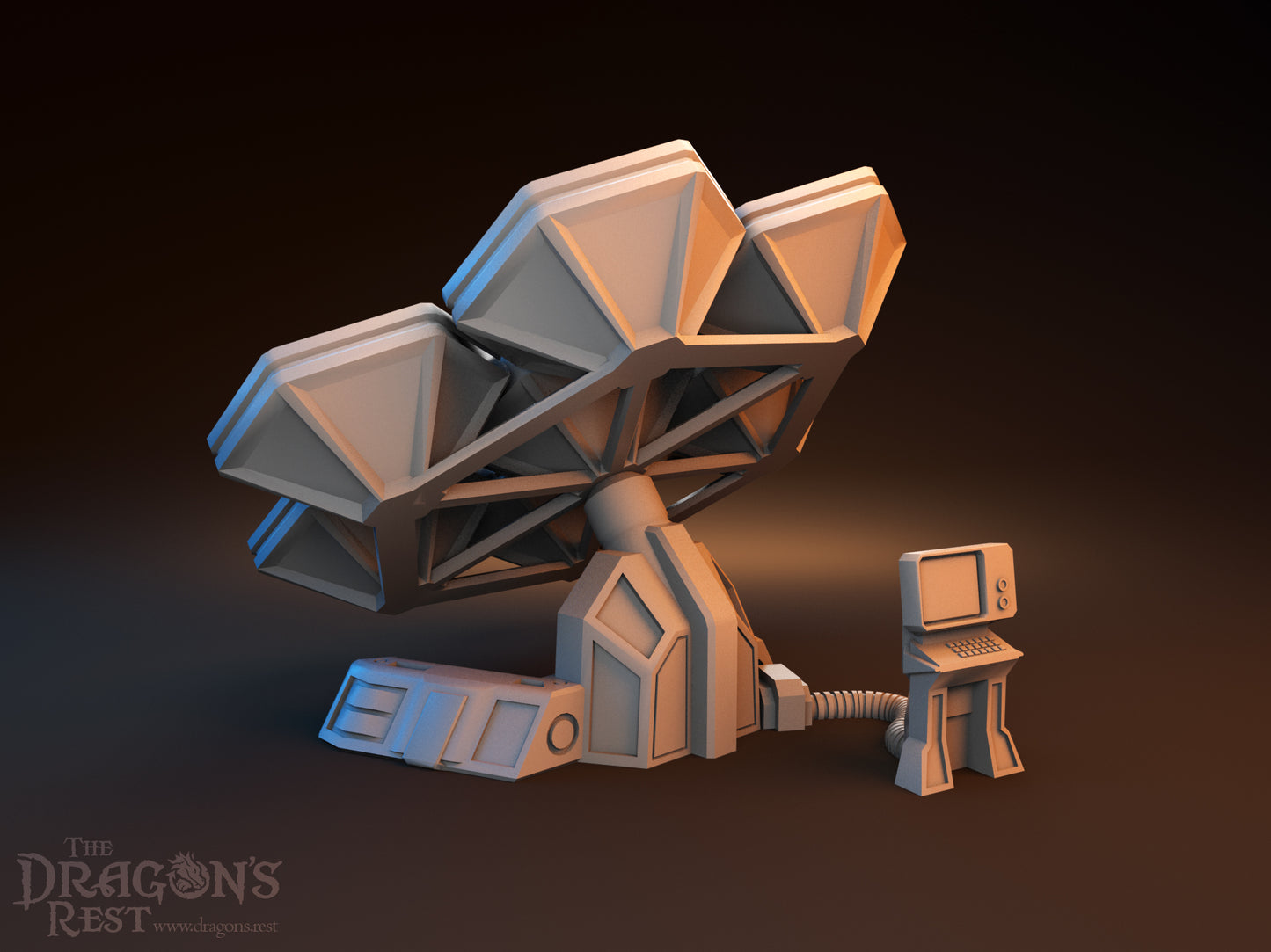 Sci-Fi Scatter - Solar Array