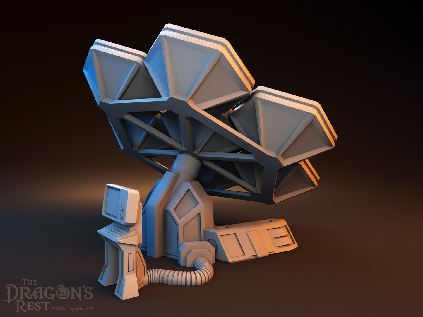 Sci-Fi Scatter - Solar Array