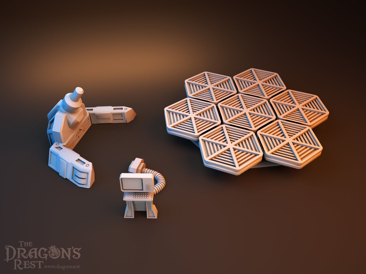 Sci-Fi Scatter - Solar Array