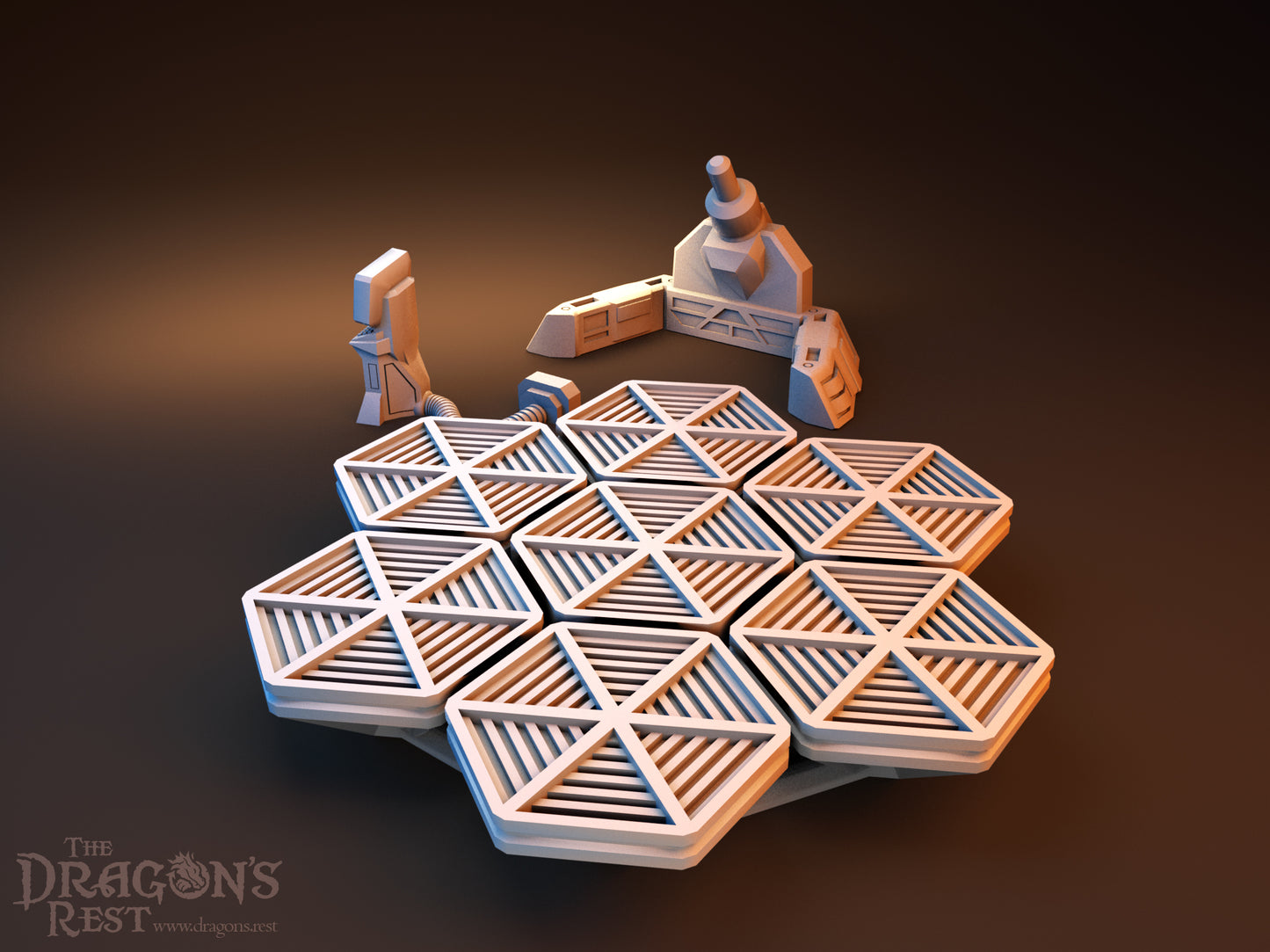 Sci-Fi Scatter - Solar Array