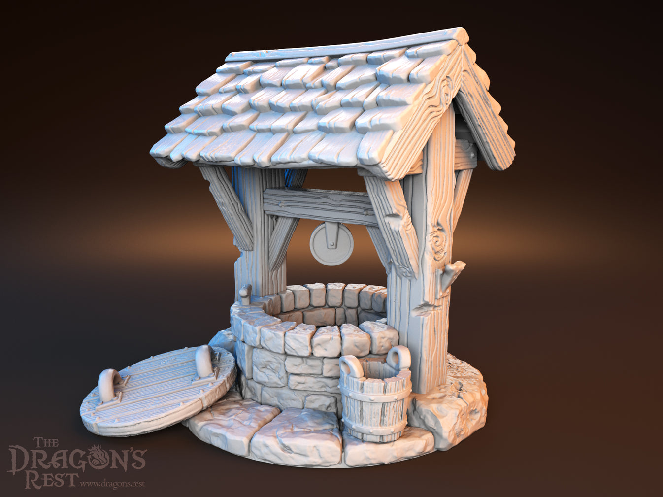 3D Printable Water Well – The Dragon's Rest