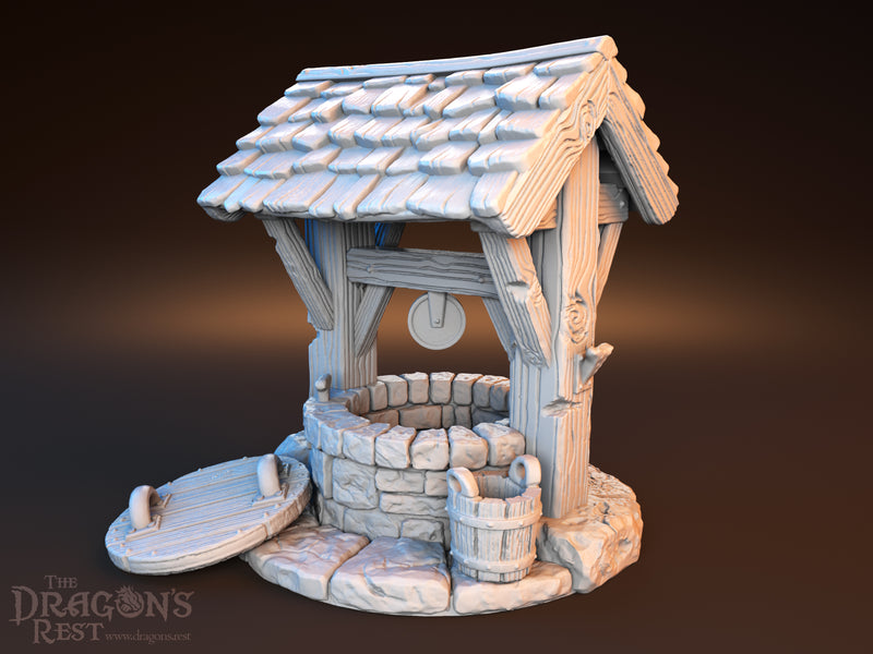 3D Printable Water Well – The Dragon's Rest