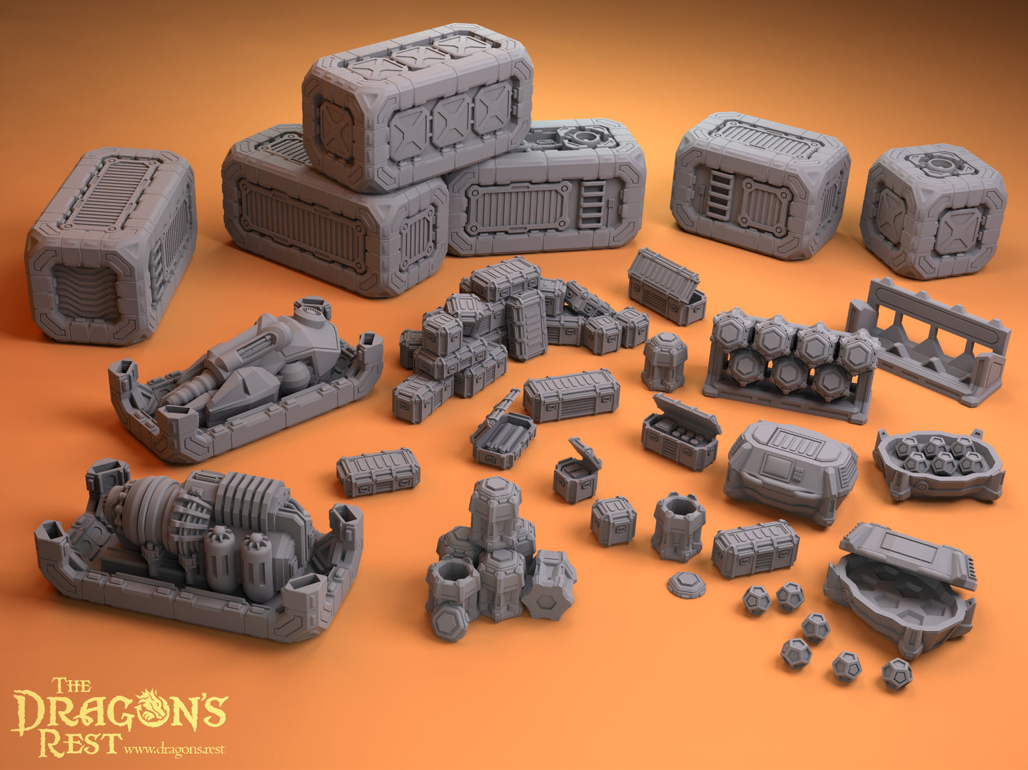 Sci-Fi Scatter - Containers