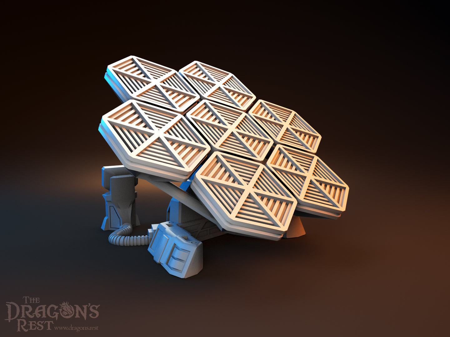 Sci-Fi Scatter - Solar Array